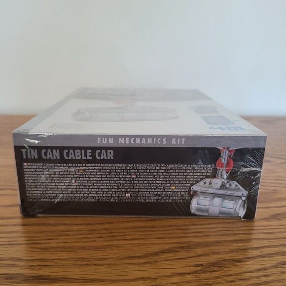 Toysmith Tin Can Cable Car Science Kit ~ Project Hobby Kids Science Mechanic Kit - Picture 5 of 7